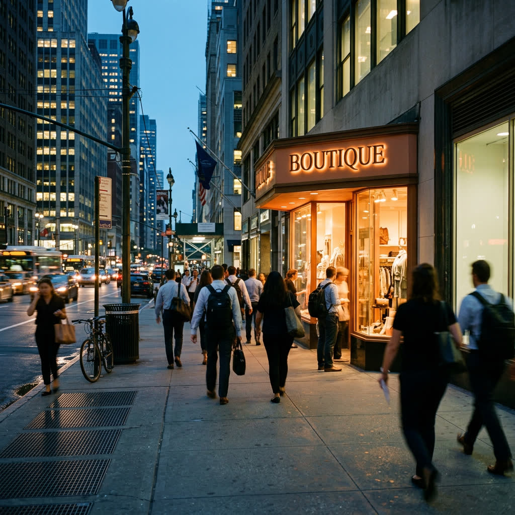 Midtown Shops Bet on Later Hours as Evening Foot Traffic Returns