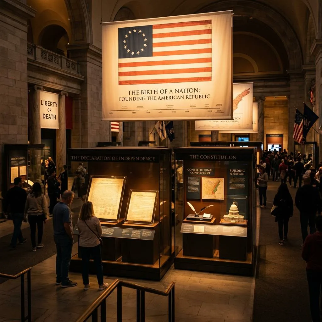 America's Greatest Artifacts Unite in a Traveling Exhibition Marking the Nation's 250th Birthday