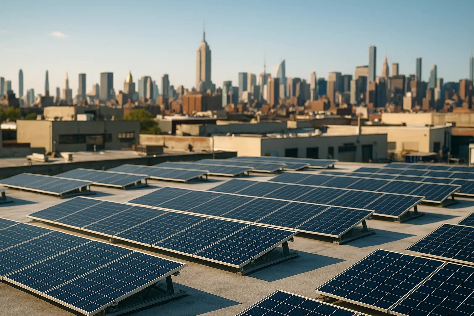 Solar Installers Target Old Industrial Roofs in Queens and Brooklyn