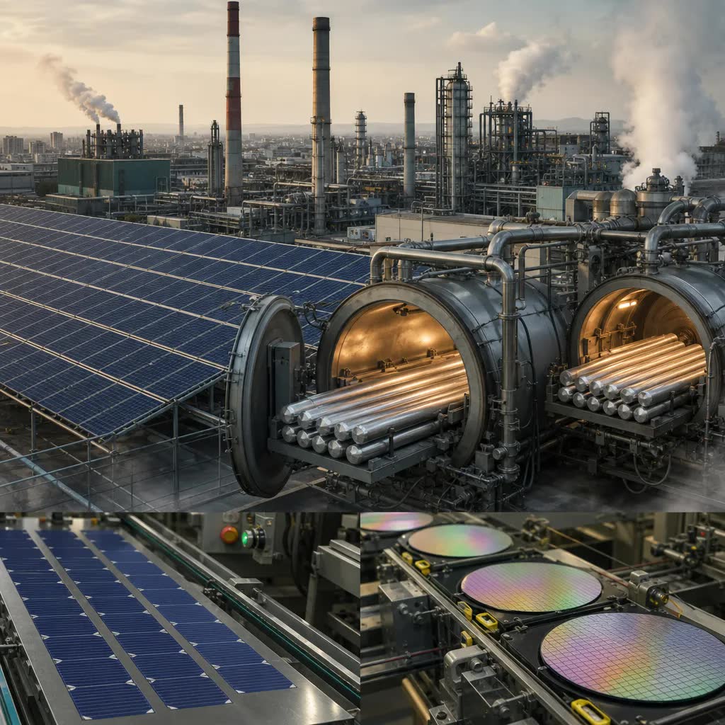 Polysilicon: The Hidden Link Between America’s Solar and Chip Industries