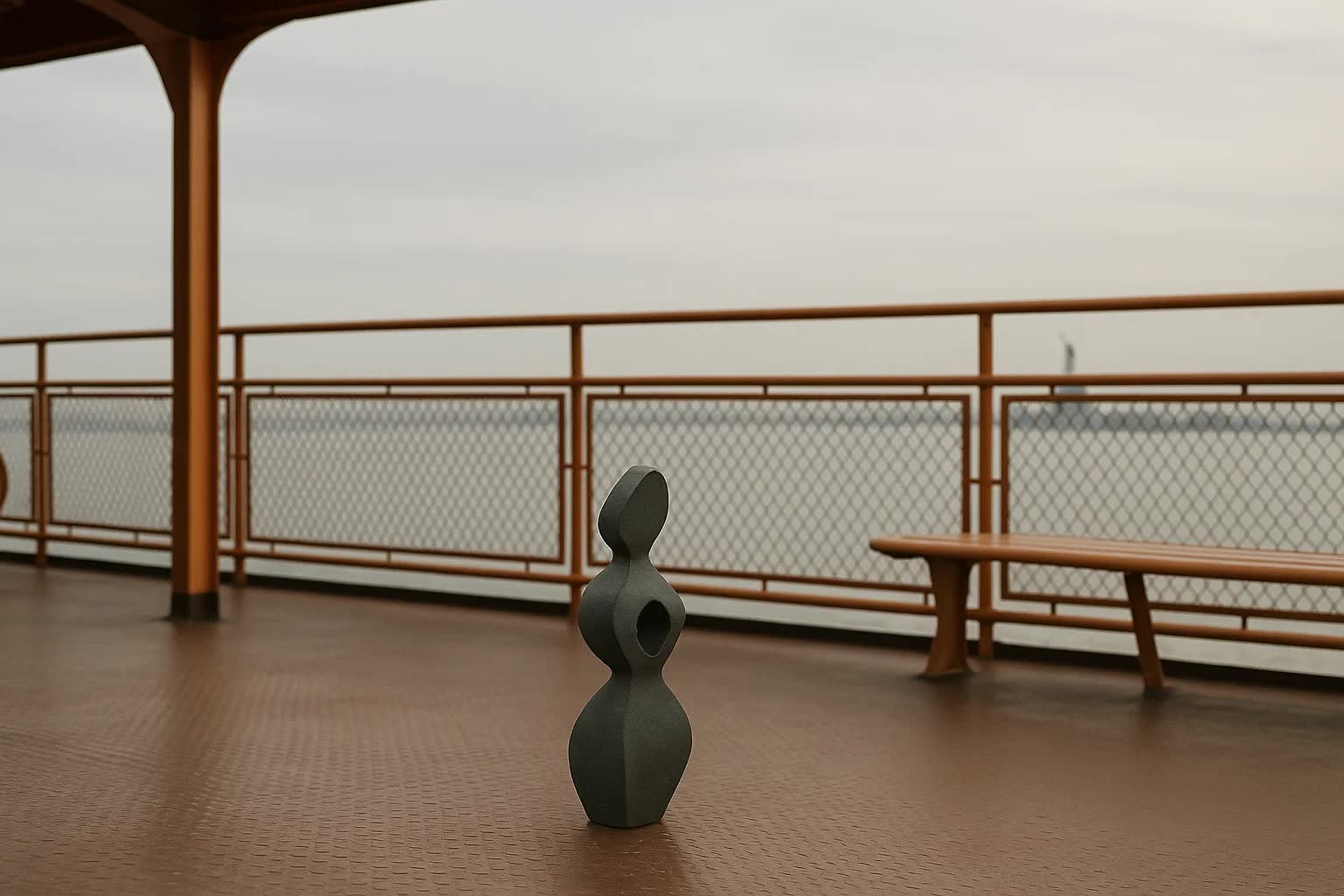 The Staten Island Ferry's Unofficial Art Program