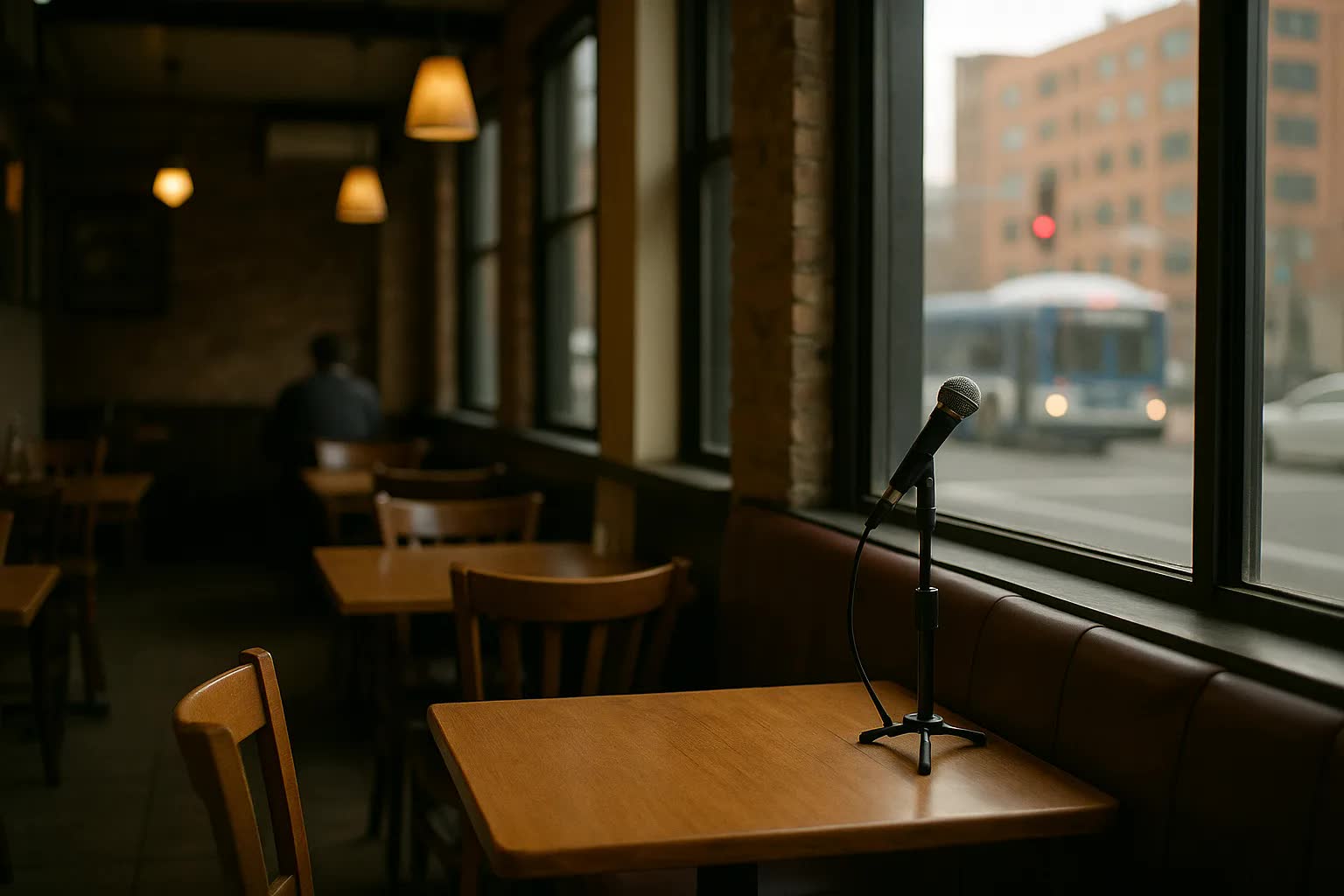 Suburban Commuter Cafes on the NJ-NY Line Become Pop-Up Poetry Stages