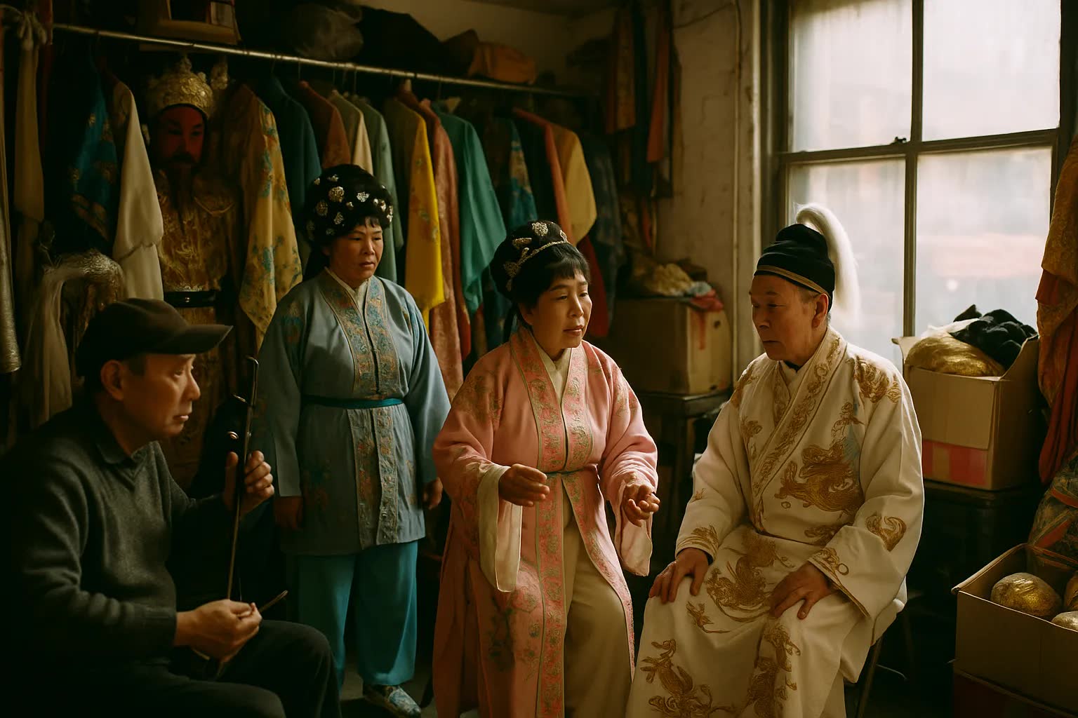 Manhattan Chinatown's Cantonese Opera Troupes Fight for Survival
