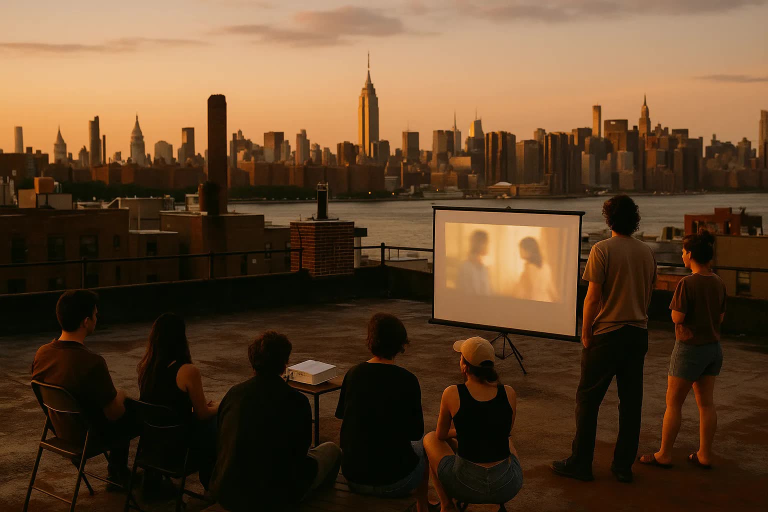 Brooklyn Rooftop Cinema Clubs Turn Summers Into Nightly Screenings