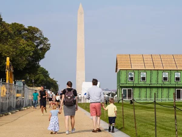 A panelized home at HUD’s Innovative Housing Showcase in Washington, D.C. (U.S. Department of Housing and Urban Development)