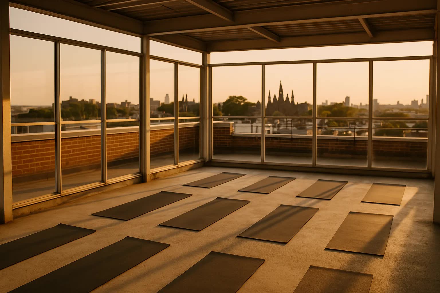 Rooftop Yoga Studios Find a Foothold in Queens