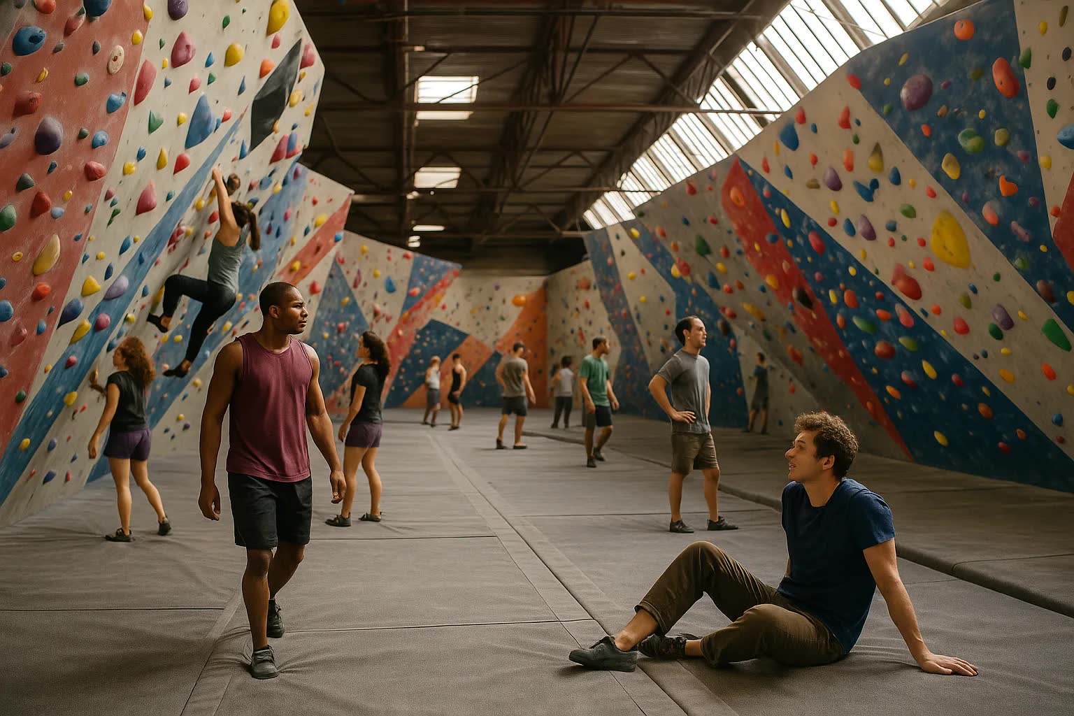 Bronx Indoor Climbing Gyms Prioritize Youth Access