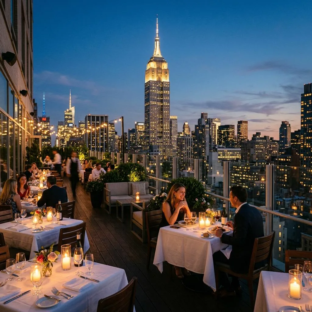 From Midtown to the Bronx, New York's Rooftop Dining Scene Has Never Reached Higher