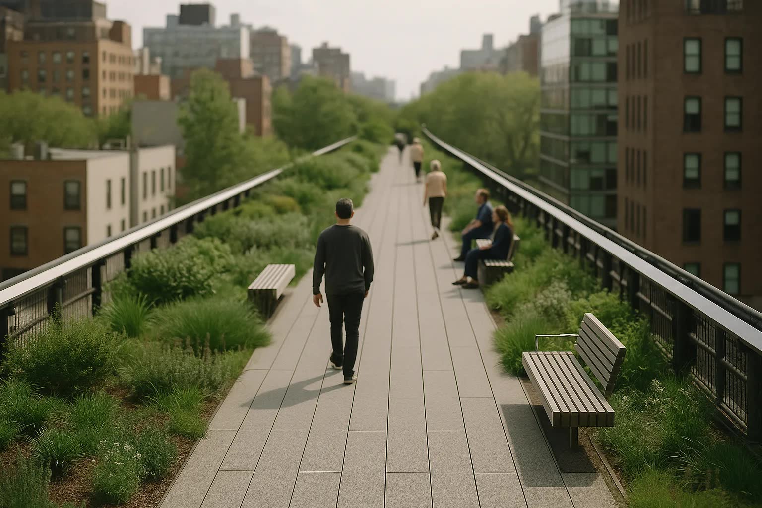 Parks Department Pilots Timed Entry on the High Line to Ease Weekend Crowds