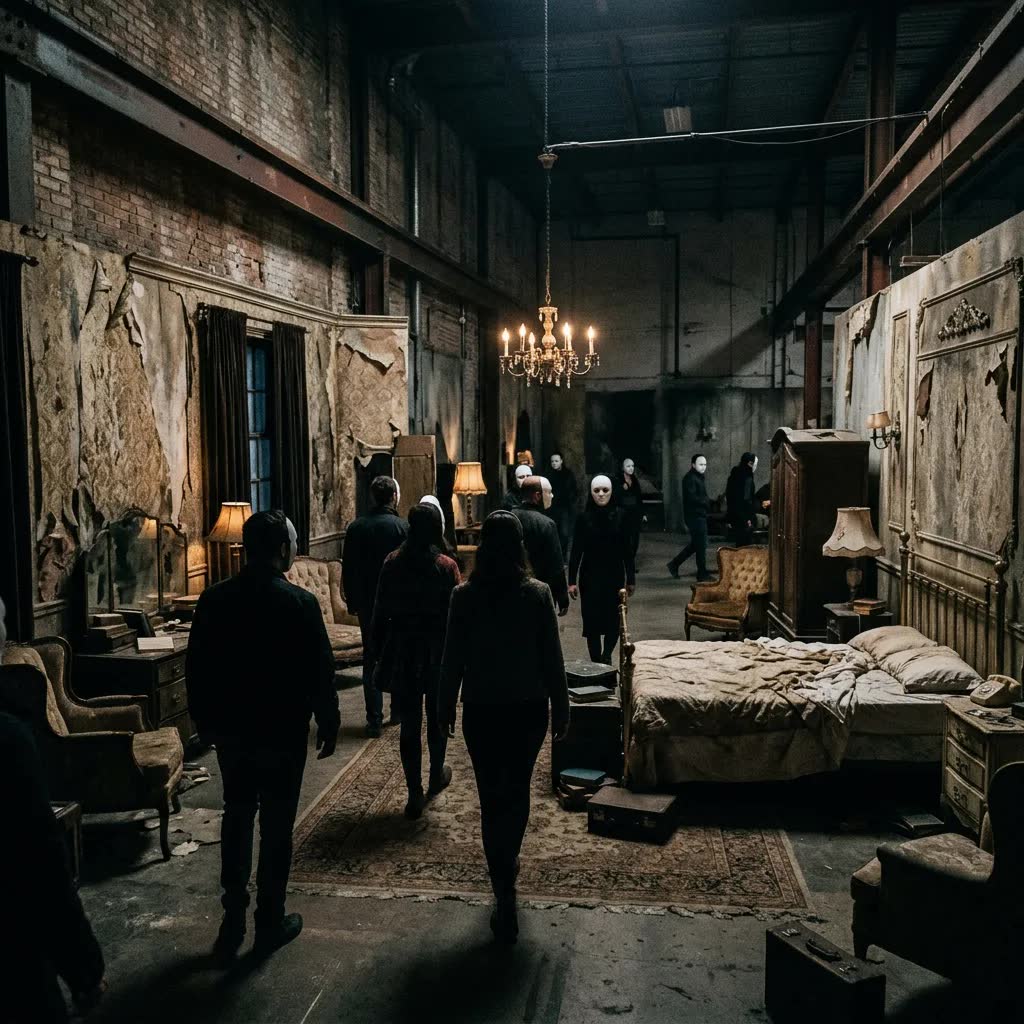 In a Gowanus Warehouse, the Audience Is Told to Wander — and Most of Them Do
