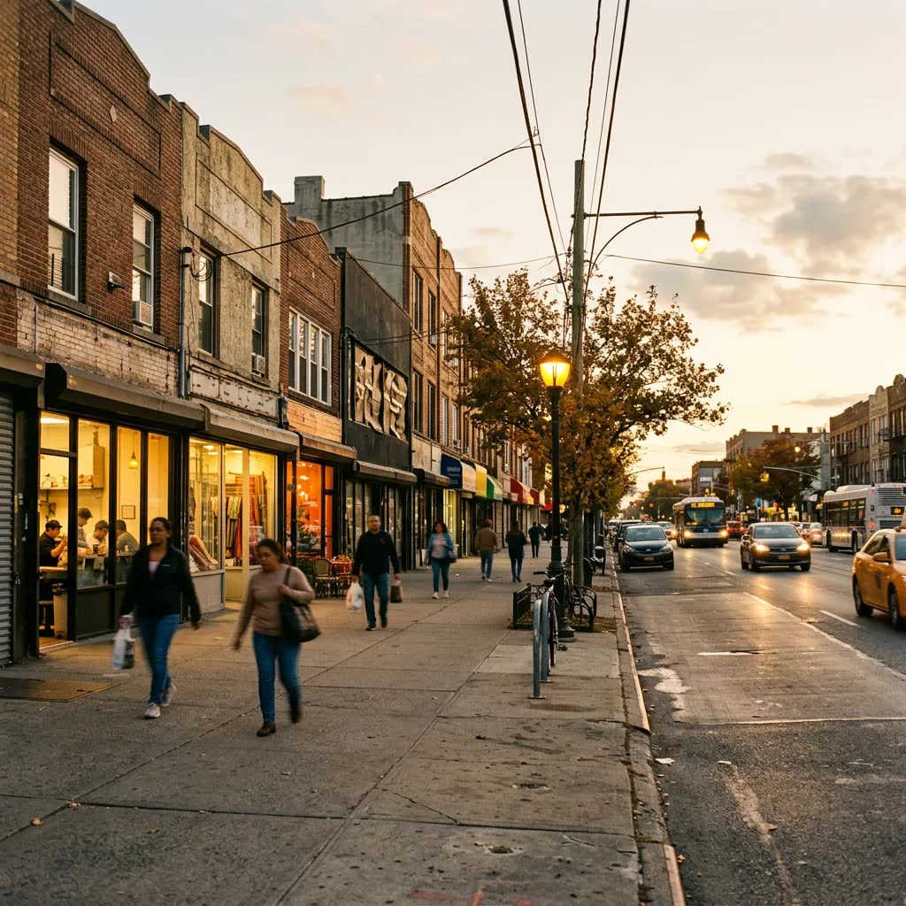 A Queens Retail Corridor Bets on Independents to Reverse Storefront Vacancies
