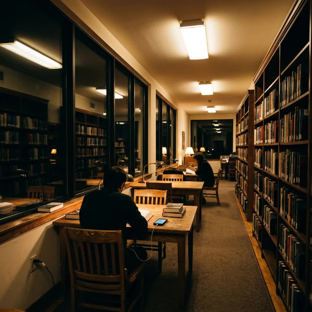 Queens Library Tests an Overnight Branch for the City That Actually Doesn't Sleep