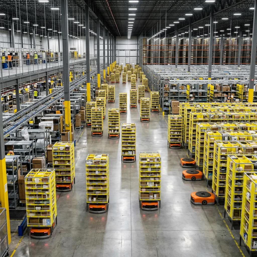 Robots Move In at Queens Warehouses, and Workers Weigh What's Next