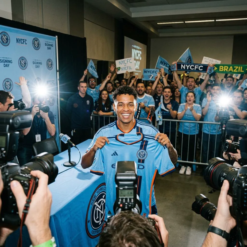 NYCFC Sign Brazilian Winger Rodrygo Santos as Third Designated Player