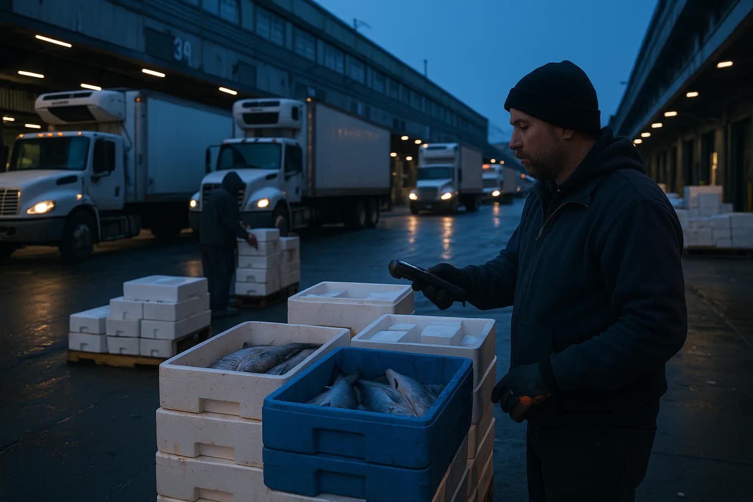 Fulton Fish Market’s Cold Chain Goes Digital to Cut Waste and Boost Profits