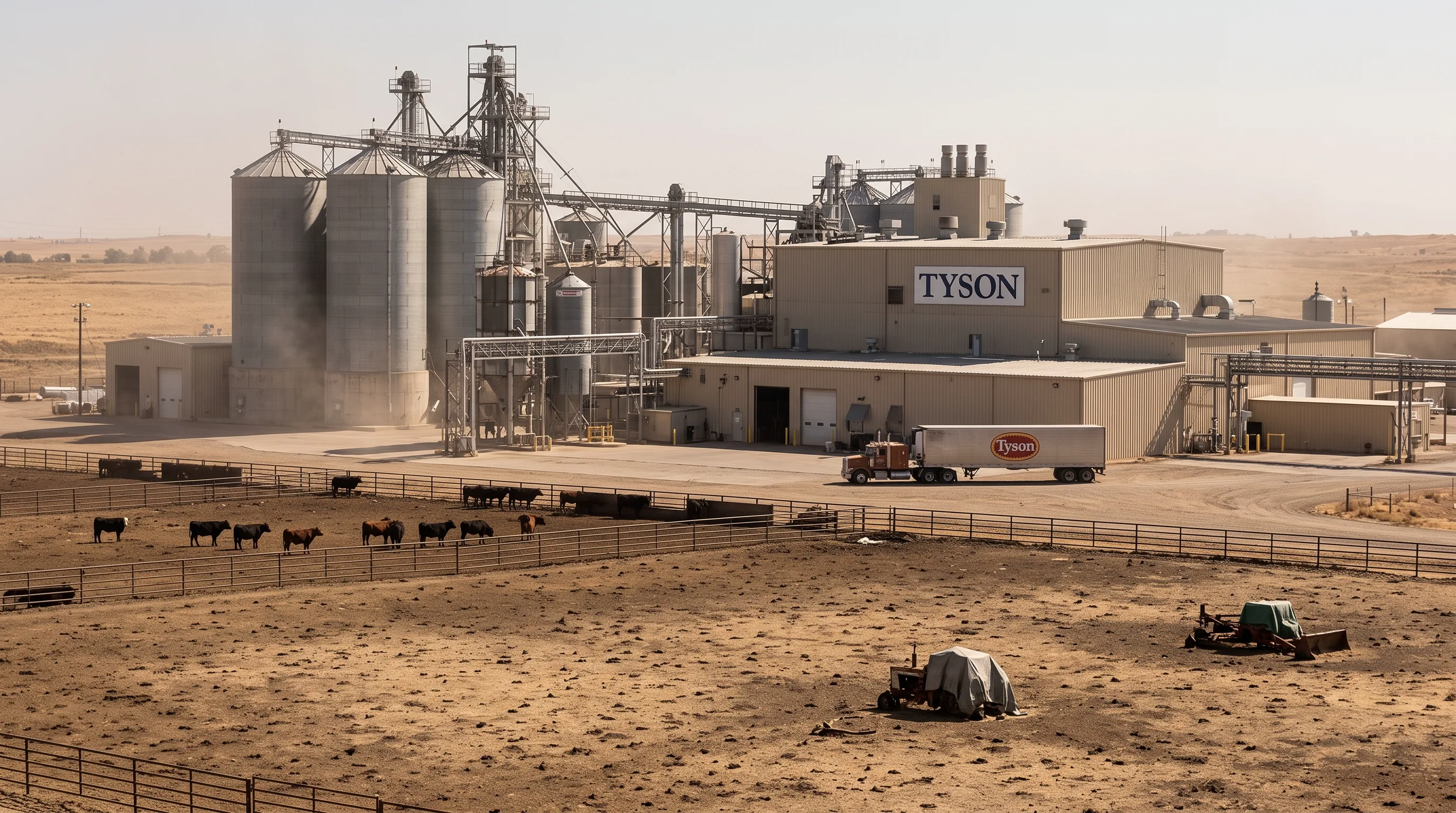 Tyson Rethinks Beef Strategy, Announces Major Plant Closures Amid Historic Cattle Shortage